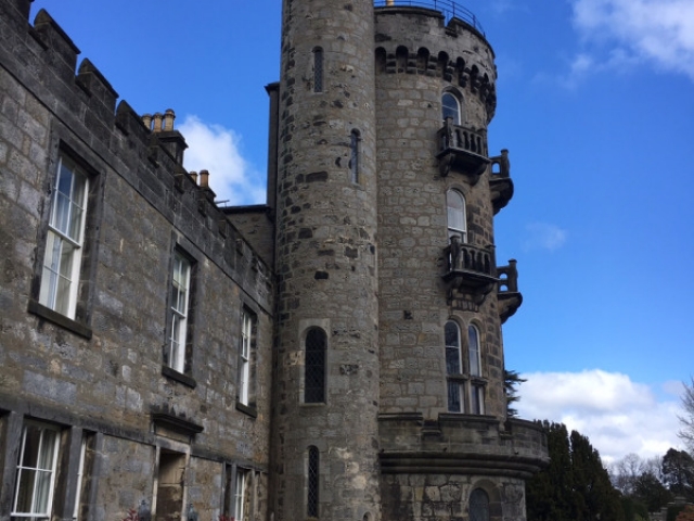 Commercial Window Cleaning - Historic Castle Fife Scotland 03