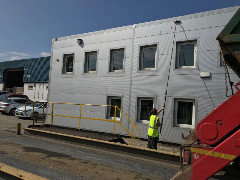 Cladding Cleaning in Edinburgh