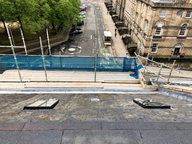 High reach windows cleaning Edinburgh