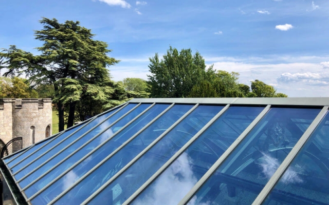 Stately home window cleaning