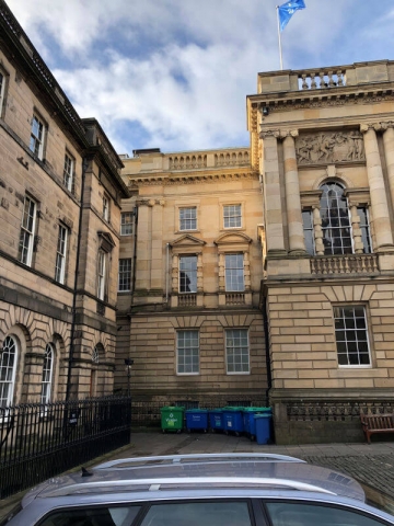 Stately home window cleaning Edinburgh