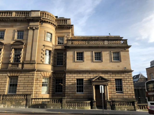 Stately home window cleaning Edinburgh