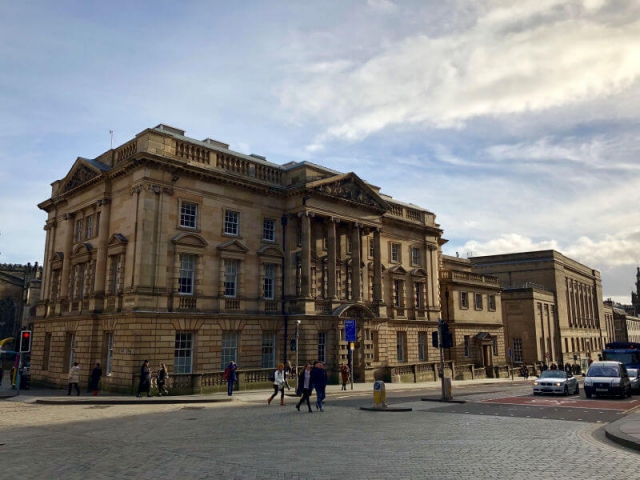 Stately home window cleaning Edinburgh