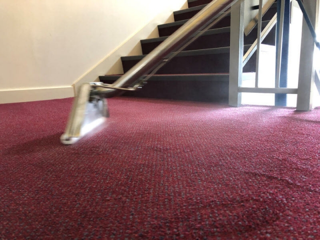 Carpets Cleaned in the Communal Area of Flats in Leith