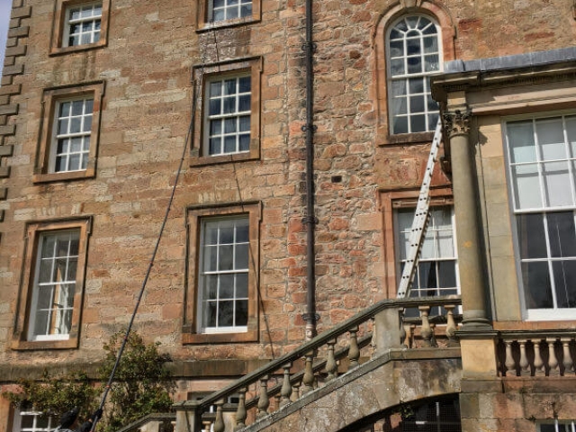 Commercial window cleaning by Edinburgh Clean