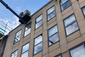 MEWP Window Cleaning in Edinburgh