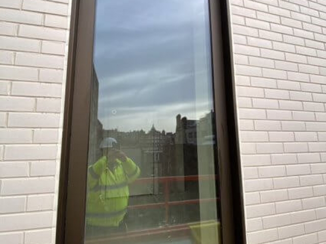 Brand New Hotel on Rose Street Has Its Windows Cleaned