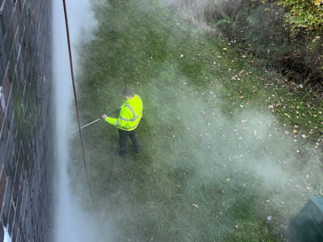 Historic Stone Cleaning in the Scottish Highlands