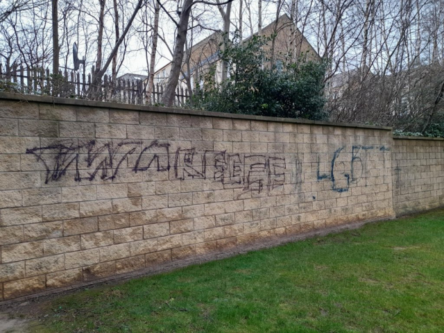 Graffiti Removal in Leith before